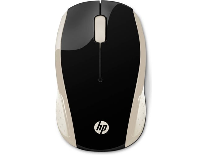 Ratón HP 200 (Inalámbrico - Óptico - 1000 dpi - Negro)