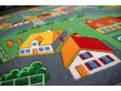 Alfombra Infantil de Terciopelo Little Goliath Círculo (circulo 170 cm)