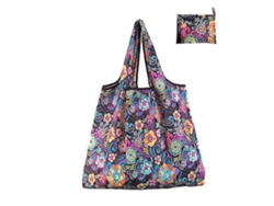 Bolsa de compras grande plegable D-Night, impermeable, reutilizable y lavable, para supermercado, con gran capacidad. GOKOCO