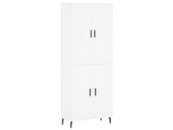 Aparador Alto VIDAXL Blanco Madera contrachapada (69,5x34x180 cm)
