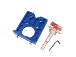 Kit De Plantilla Para Bisagras Ocultas De 35 Mm, Abs, Aleación Incisiva, Para Taladrar En Muebles.
