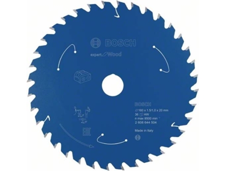 Disco de Sierra Circular BOSCH Para Sierra Sin Cables Expert para Madera 160x1.5/1x20 T36