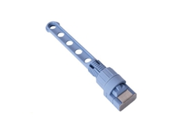 Perchero De Pared Plegable Con Gancho Ajustable - Ganchos Ideales Para Baños (azul)