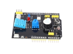 Placa De Expansión Multifuncional Con Sensor De Temperatura Lm35 Y Zumbador Para Principiantes.