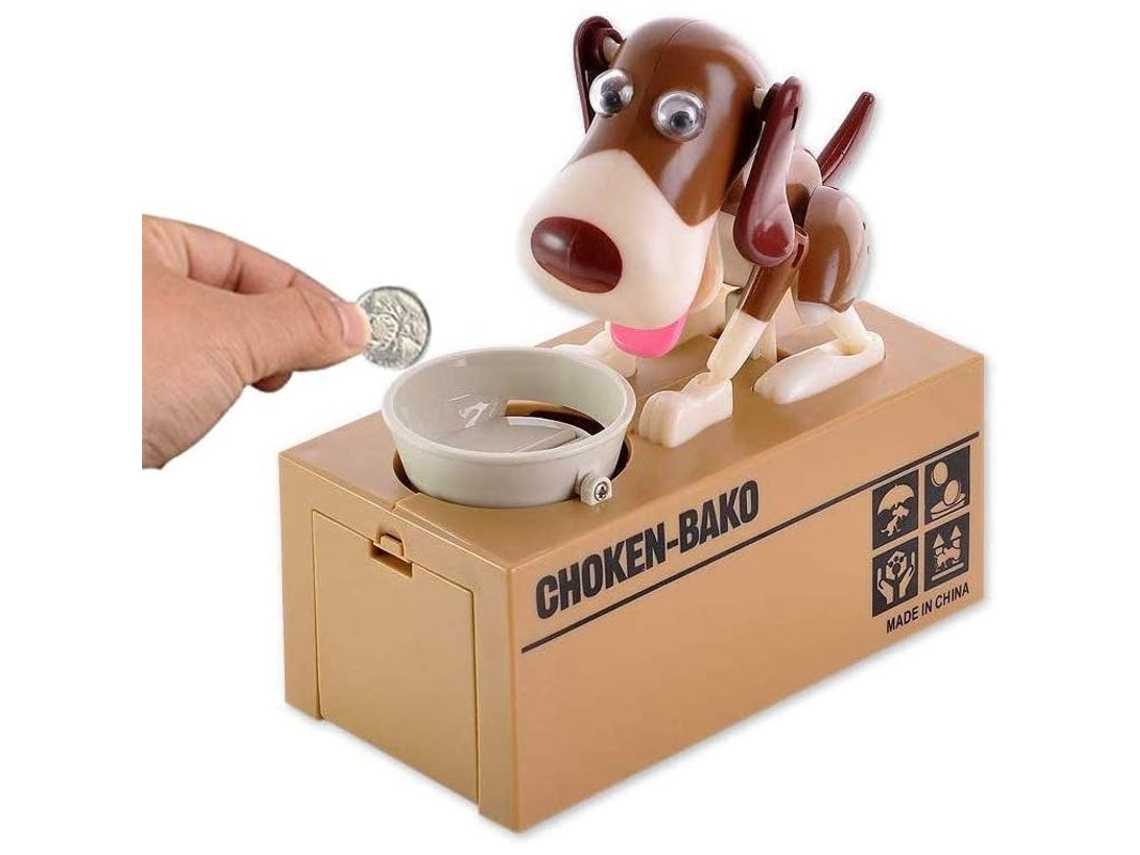 Perro Hambriento De Hucha, Juguete De Perro Come Monedas Con Forma De Cerdito Para Niños