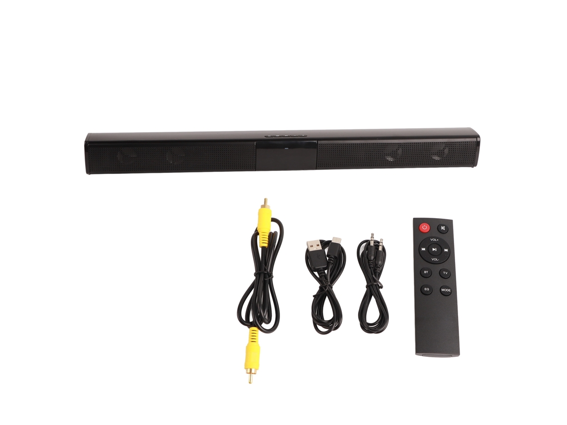 Tira De Altavoces Bluetooth Rgb Bs-28e Para Tv, Ordenador, Cine En Casa Y Salón.