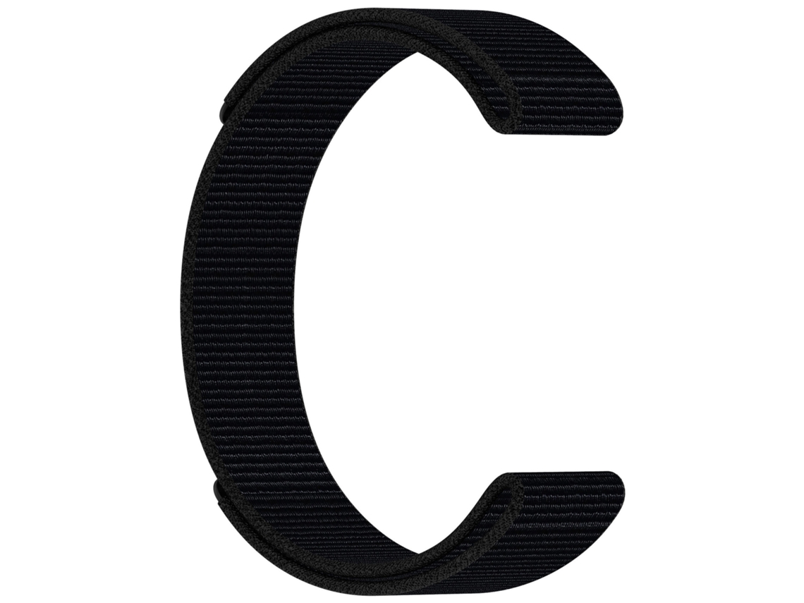 Correa De Nylon Con Velcro De 20 Mm Para Garmin Instinct 2s Negra Siurn