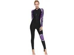 Traje de neopreno de una pieza para mujer Rosewell con protección solar y traje antimedusas