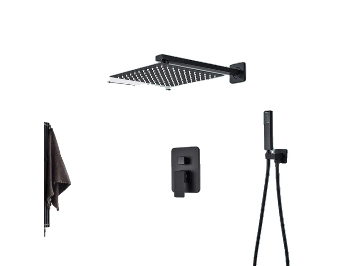Juego de grifo de ducha de pared, sistema de ducha de lluvia OEM.