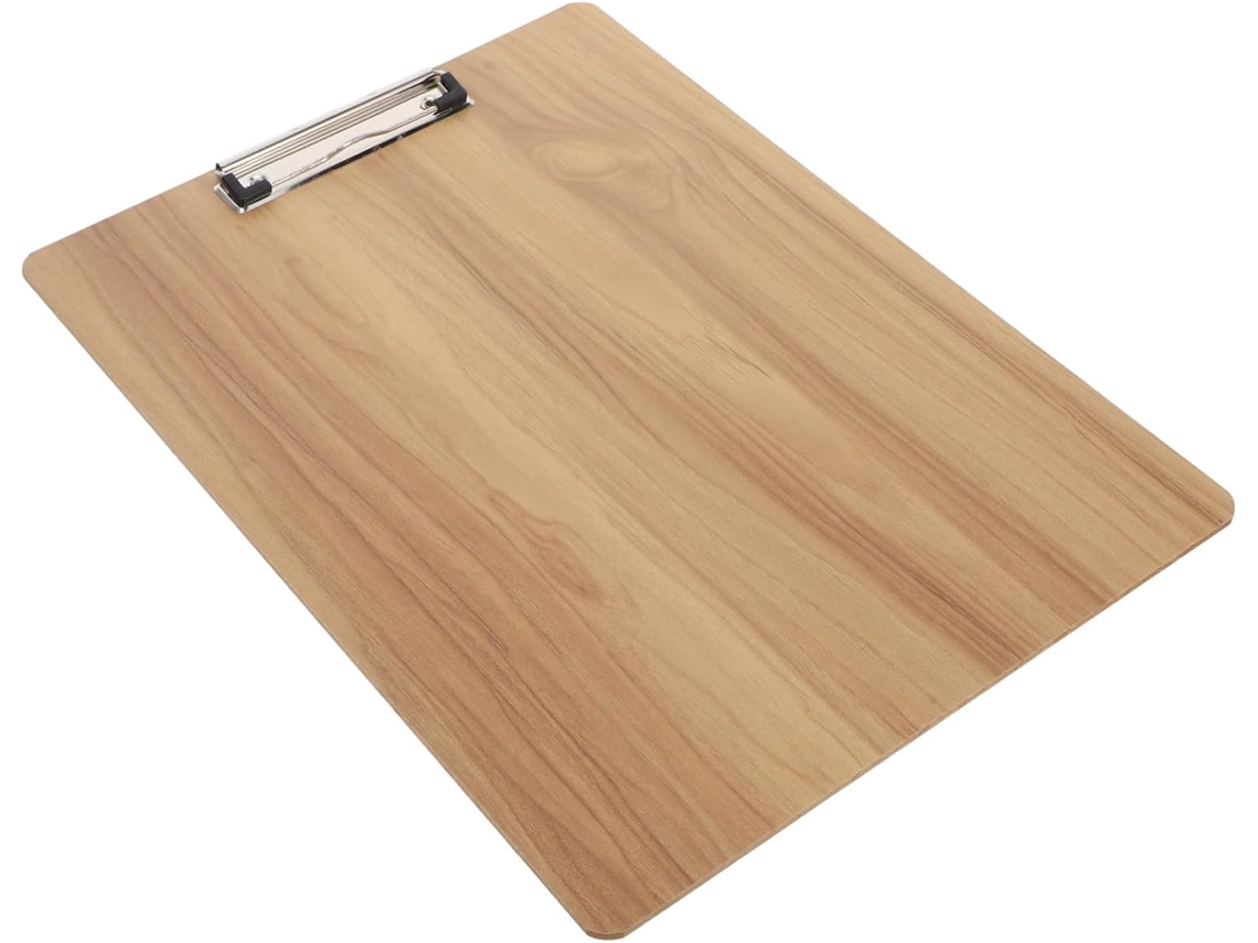 Tablero De Dibujo De Madera Con Pinza Para Estudiantes Y Para Dibujar En Interiores O Exteriores.