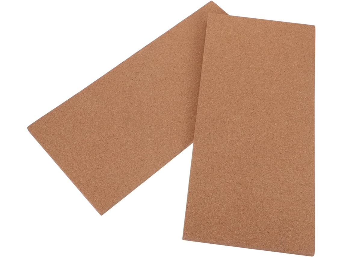 Tablero De Pared Rectangular Adhesivo De Corcho De 2 Piezas, Reutilizable Y Decorativo.