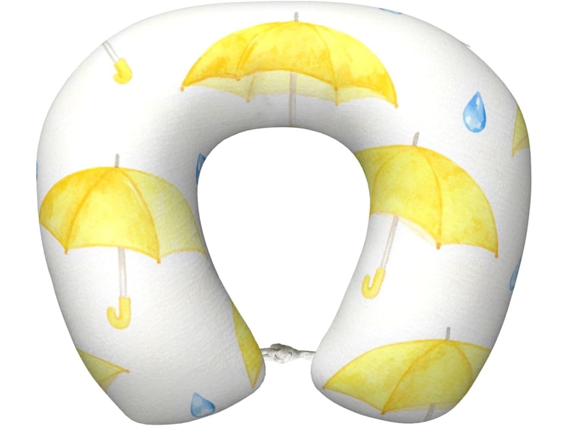 Paraguas De Viaje Ergonómico Viscoelástica Espuma Diseño Estampado Soporte Cabeza Cuello Cervical