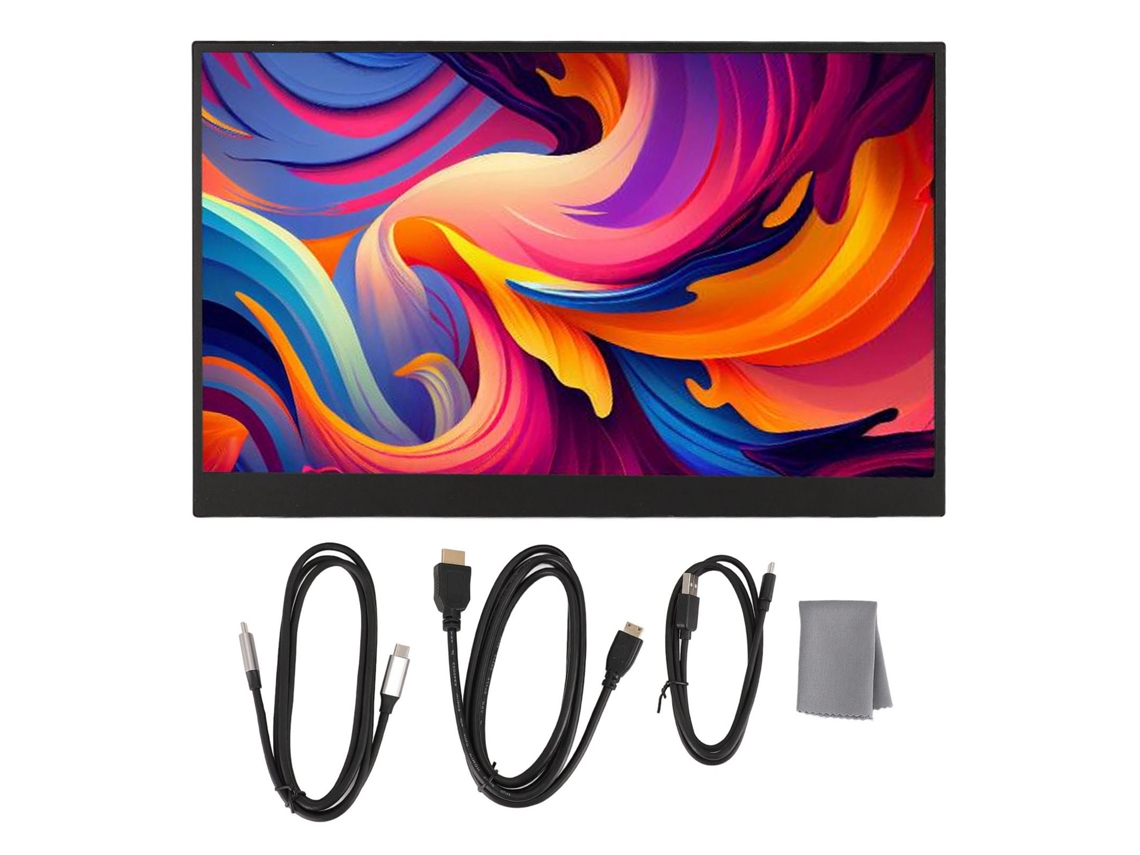 Pantalla Portátil Ips Hd 1080p De 15.6 Pulgadas Para Segunda Pantalla De Gaming De Portátil
