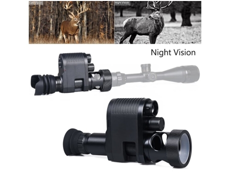 Binoculares de visión nocturna Grabador de imágenes de 300 M Video Sensor Cmos Binoculares de visión nocturna para caza nocturna Negro-Negro YIZHOO...