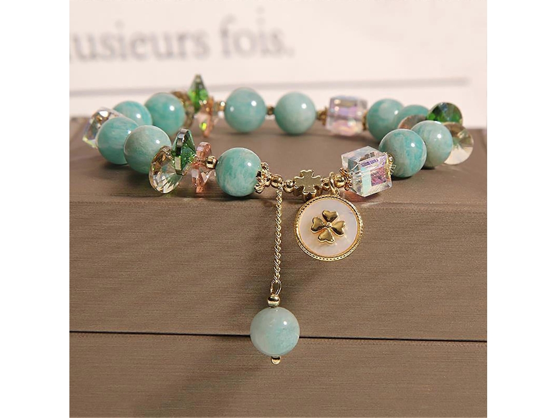 Pulsera de mujer con cristales brillantes, duradera y de superficie lisa. Nostalgia88