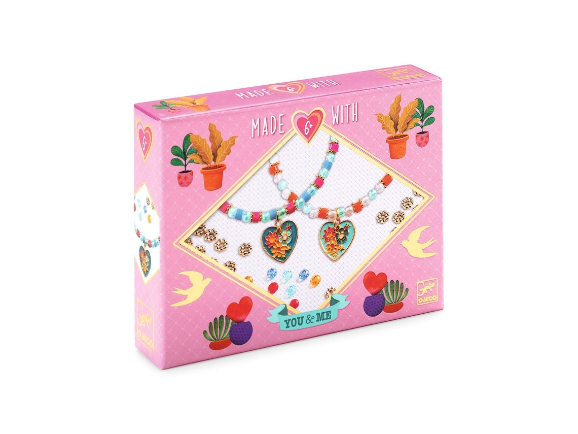 Set de cuentas para niños DJECO Heart (6 anos)
