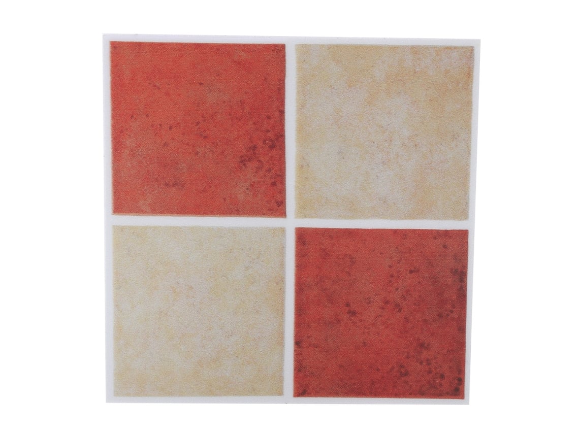 2026-18 Piezas Pegatinas De Mosaico Autoadhesivo Impermeables Para Baño Cocina Diy Hogar 10cmx10cm Mts007