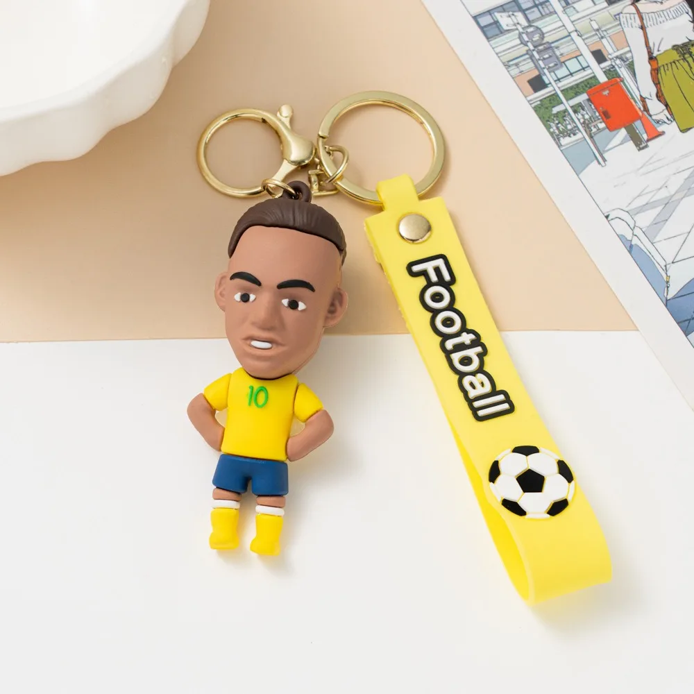 Llaveros, Adornos Y Souvenirs De Figuras De Fútbol De Pvc