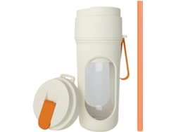 Extractor de jugo portátil inalámbrico, naranja fresca, caja colorida en inglés Sfushos