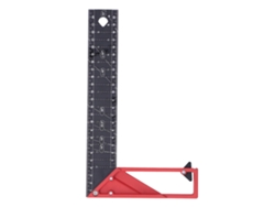 Regla De Ángulo Recto Ajustable De 30°, 45° Y 90° Para Carpintería, 25 Cm, Aluminio De Alta Precisión.