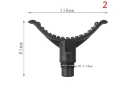 Cabezal de masaje relajante corporal universal con pistola de masaje facial de repuesto P202411261362 Nostalgia88