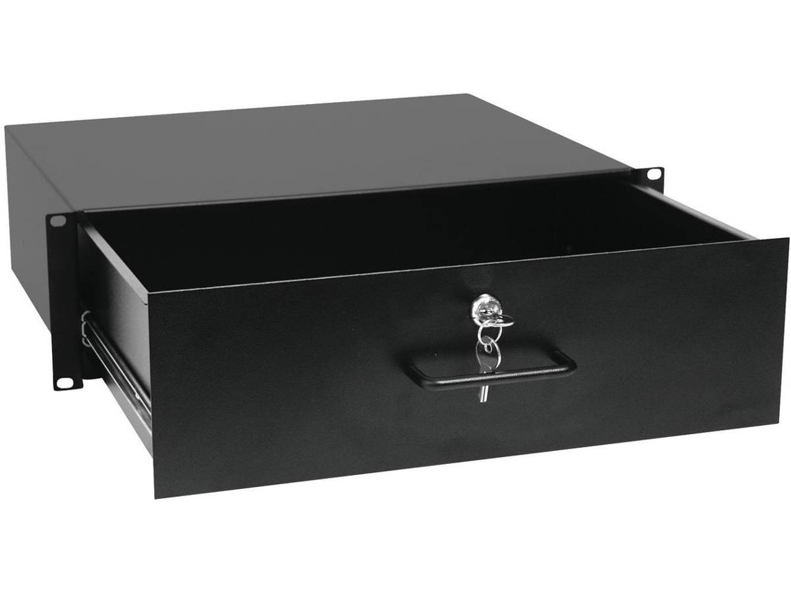 Cajón Rack OMNITRONIC Drawer With Lock 3U
