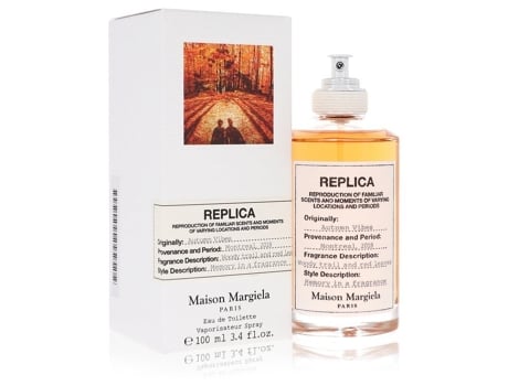 Eau De Toilette Replica Autumn Vibes by Maison Margiela Spray (Unisex) 3.4 oz (100 ml)