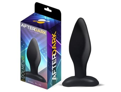 Plug Anal Silicona Talla M 10.5 Cm X 3 Cm AFTERDARK