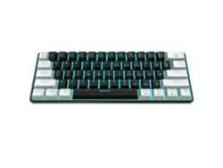 Teclado De Jogos Mecânico De 60 Teclas, Rgb, Bluetooth/2.4g/usb, Teclas Pbt Sem Fio De Conexão Quente Para Pc*