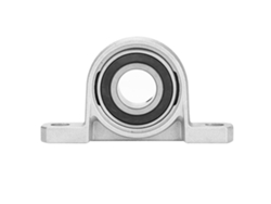 2026velora-Cojín Kp004 Varillas de soporte de bloque, diámetro del agujero de 20 mm, montaje vertical, alesado de zinc, autoajustable