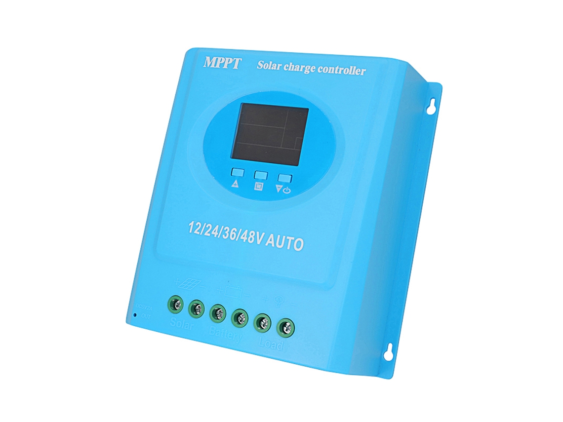 2026as-controlador De Carga Solar Mppt 150a 12v 24v 36v 48v Con Pantalla Lcd Y Salida Usb Para Baterías De Plomo/ Litio
