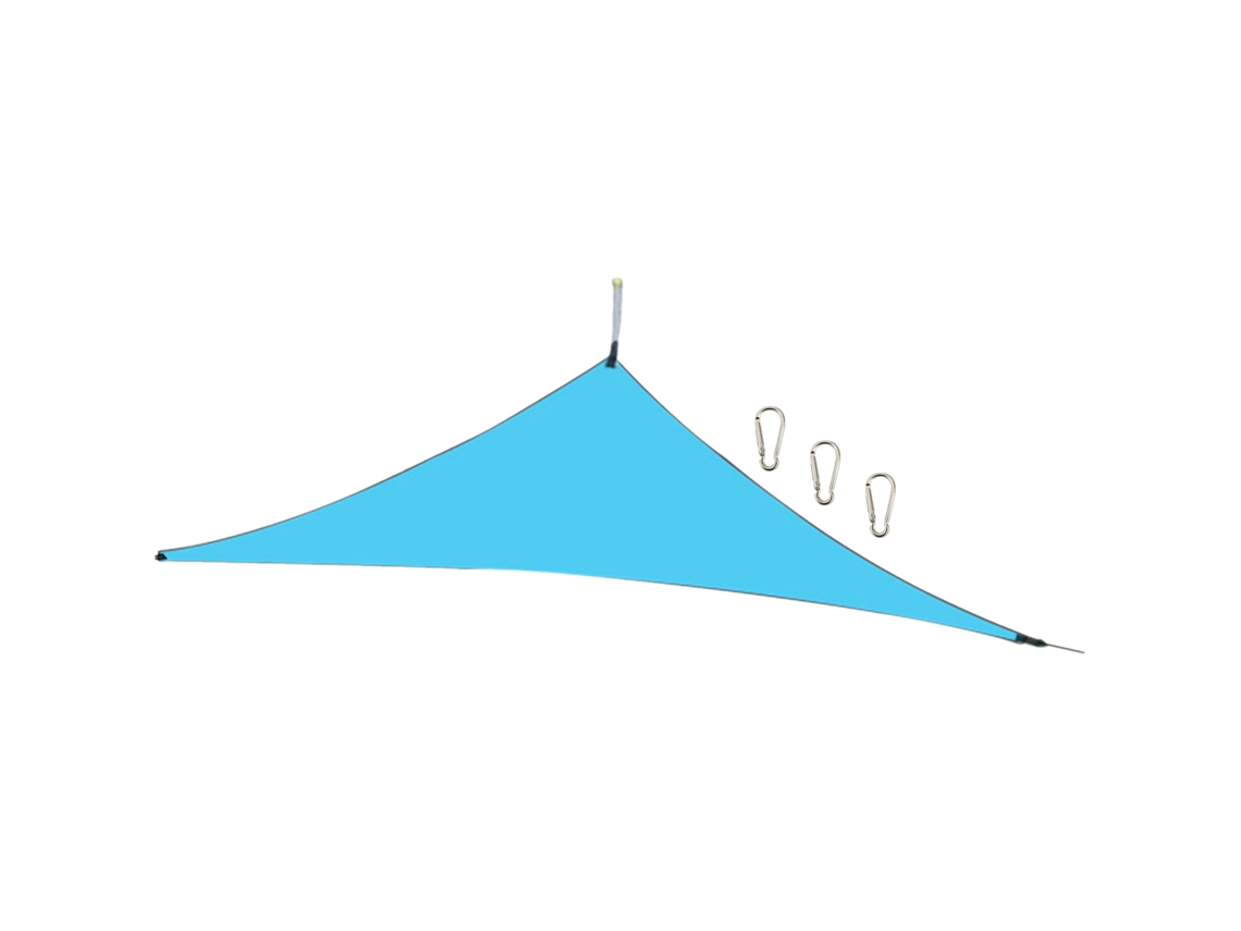 Toldo Triangular Impermeable De Poliéster 210t Resistente A Los Rayos Uv Para Jardín, Terraza Y Patio.