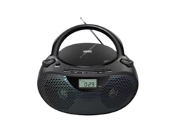 Reproductor de CD estéreo portátil Yuysan BT 9253 con radio AM/FM, Bluetooth y USB