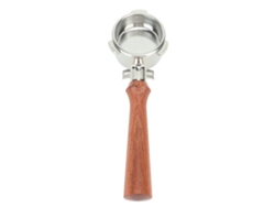 Soporte Para Filtro De Café De 54 Mm, Acero Inoxidable, Dos Orificios, Madera Maciza, Para Breville 870 880 Series 8