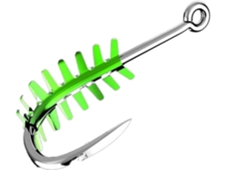 Juego De Anzuelos Pesca Circulares Portátiles Para Peces, 20 Unidades/lote, Acero Alto Carbono Con Anillo E...