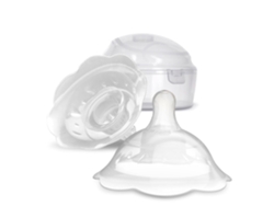 Protectores De Pezón Dobles De Silicona Transparente, 2 Unidades Con Estuches, Cómodos Y Reutilizables
