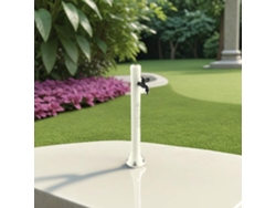 Fuente de Jardín SINED Fontana Acqua Bianca (Blanco - Polietileno HD - 27x18x99 cm)