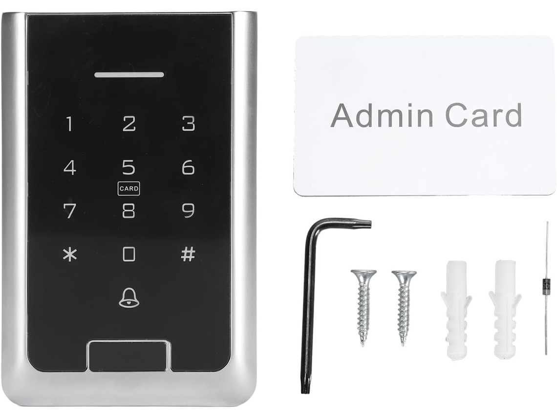 Sistema De Entrada Con Control De Acceso Mediante Teclado Ip66 Y Puerta De Aleación De Zinc