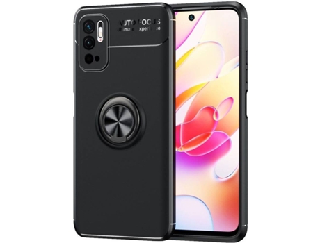 Carcasa + Protector Xiaomi Redmi Note 10 5G HFS-HOUSE Finger Negro