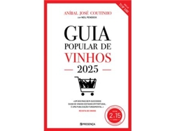 Libro Guia Popular de Vinhos 2025 de Aníbal José Coutinho (Portugués)