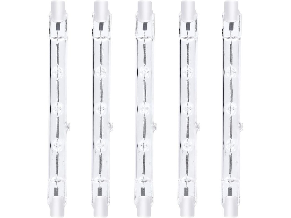 Lámpara Halógena J118 R7s 300w 2800k 3000lm A++ Regulable Para Paisajismo Y Seguridad (5 Unidades)