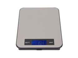 Balanza De Cocina Digital De Acero Inoxidable De 10 Kg Con Pantalla Led Para Cocinar Y Hornear - Fácil De Limpiar