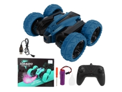 Coche Acrobático Teledirigido De 2,4 Ghz S 015 Con Rotación De 360 Grados Para Niños De 8 Años En Adelante - Azul