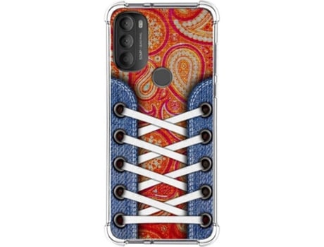 Carcasa Motorola Moto G71 5G TUMUNDOSMARTPHONE Dibujos Antigolpes Zapatillas 10 Multicolor