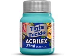 Tinta de Tela Mate Acrilex Turquesa (04140/577 37ml)
