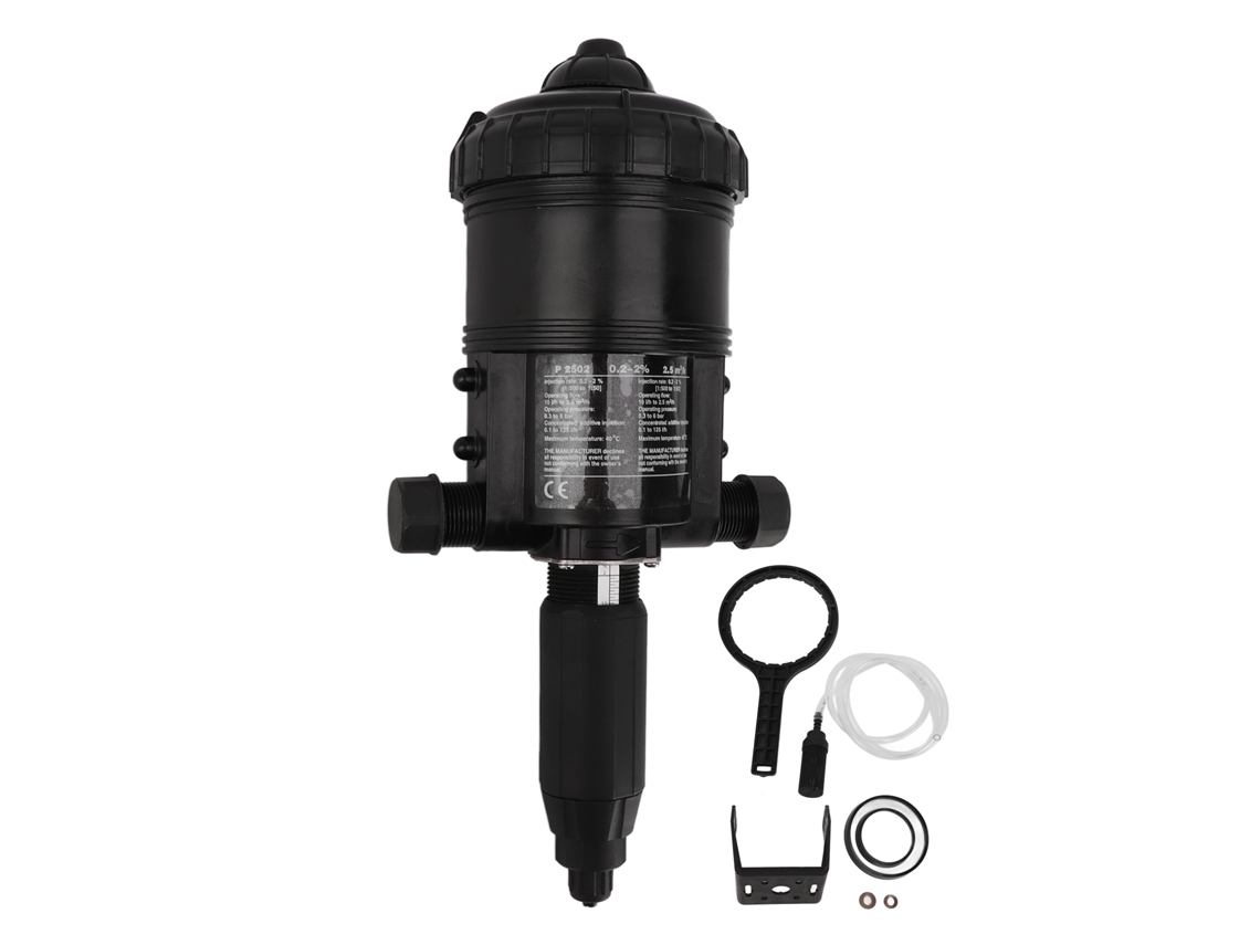 Inyector de fertilizantes ajustable con rosca G3/4 para riego