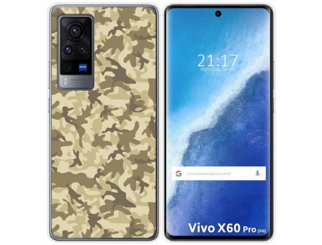 Carcasa Vivo X60 Pro 5G TUMUNDOSMARTPHONE Silicona Multicolor