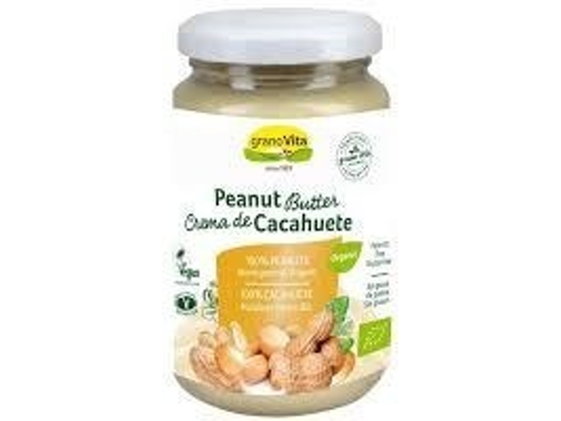 Suplemento Alimentar GRANOVITA Crema De Cacahuete Bio (350 Gr)