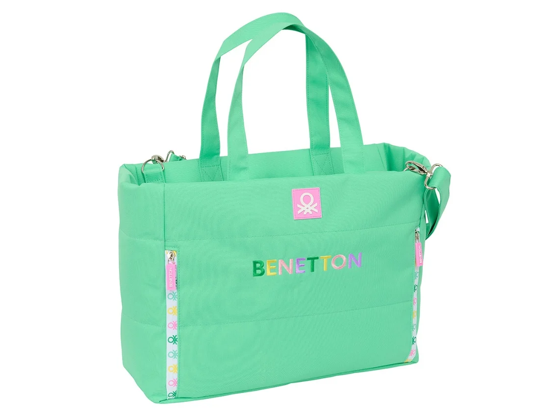 Bolsa para Portátil 14.1'' BENETTON Mint (40 x 17 x 31 cm)