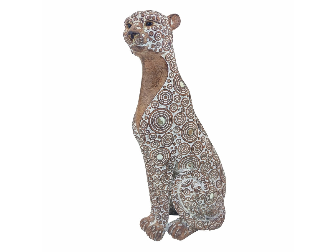 Figura Decorativa SIGNES GRIMALT Leopardo 9x25x12 cm